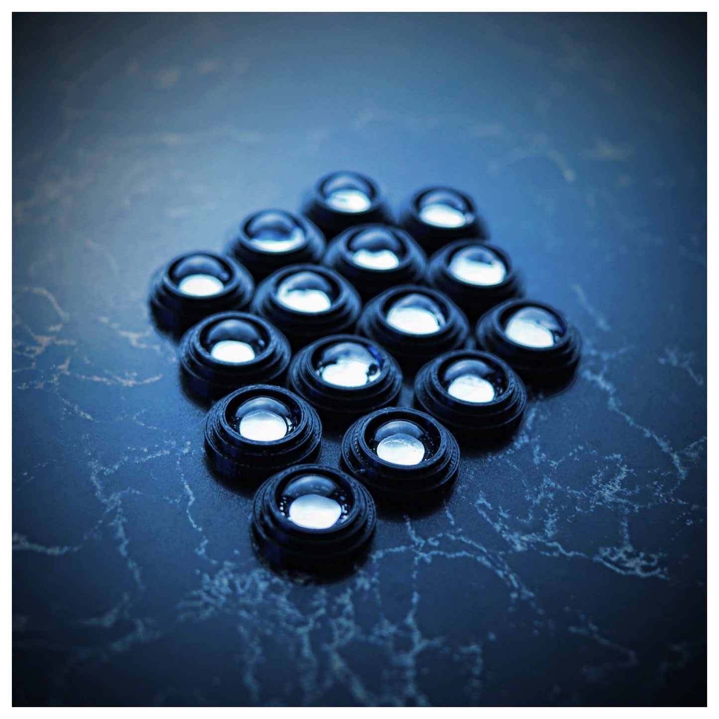 100 SANTA CAM LENS WITH STICKY ADHESIVE PADS FOR EASY APPLICATION!